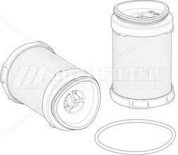 Топливный фильтр HIFI FILTER SN 70566